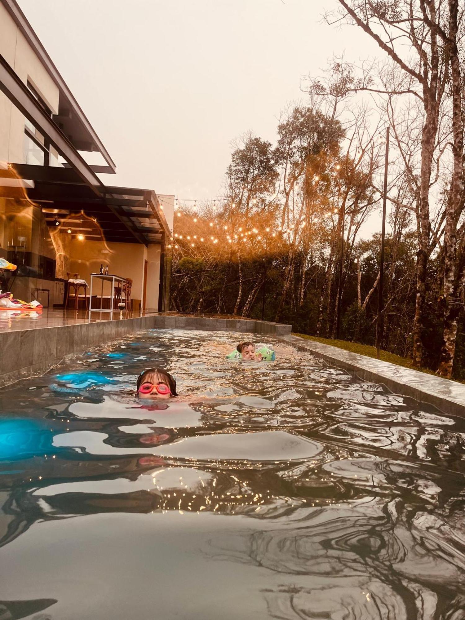 Paraiso Em Rancho Queimado Com Piscina Aquecida Exteriör bild