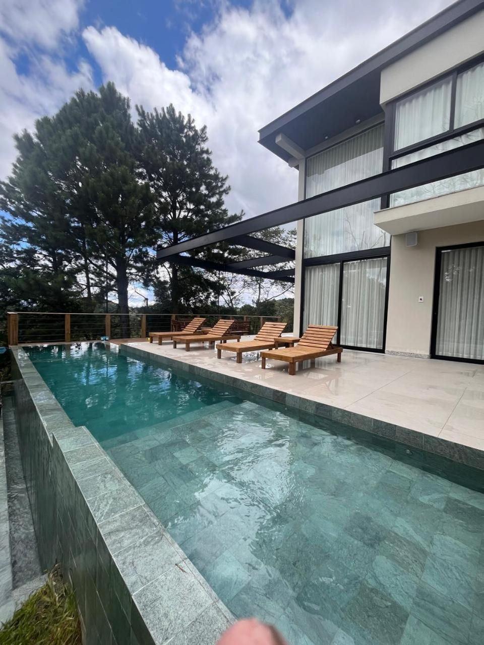 Paraiso Em Rancho Queimado Com Piscina Aquecida Exteriör bild